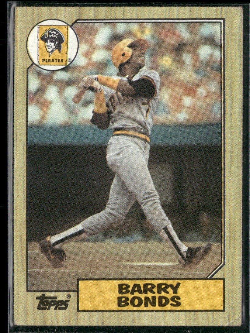 Barry Bonds 1987 Topps RC #320 Pittsburgh Pirates
