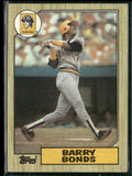 Barry Bonds 1987 Topps RC #320 Pittsburgh Pirates