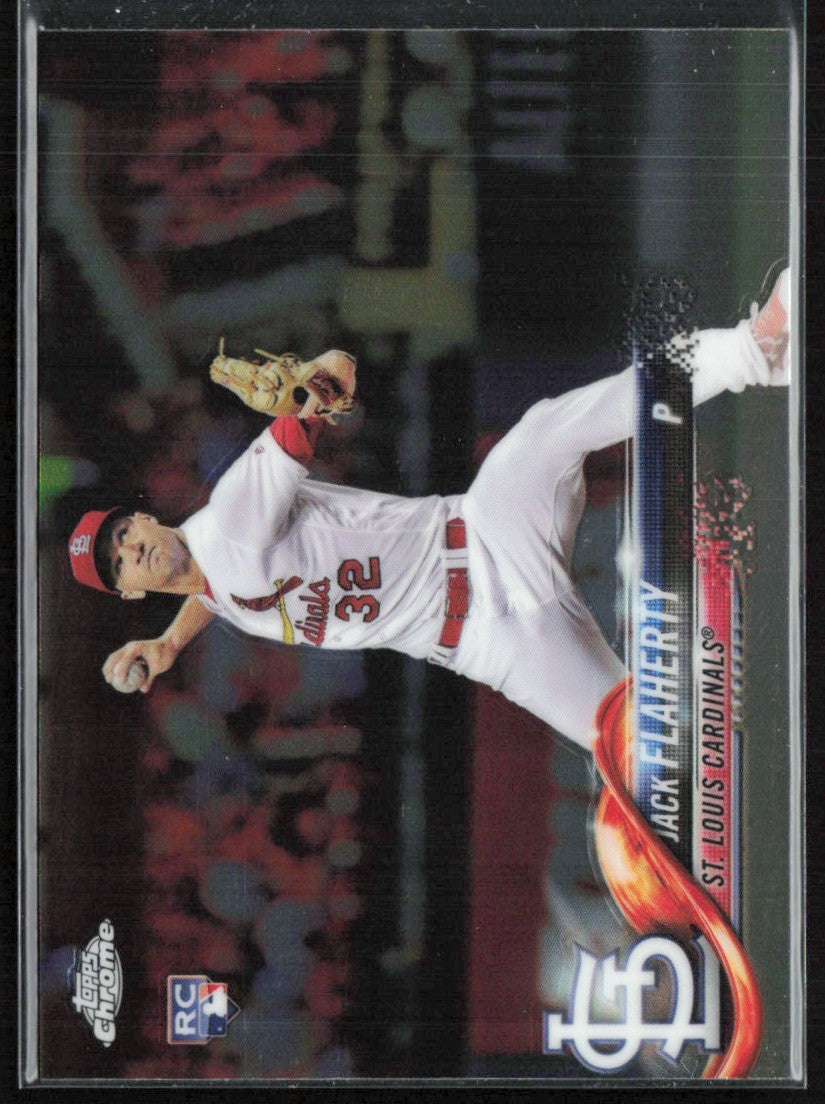 Jack Flaherty 2018 Topps Chrome RC #4 St. Louis Cardinals