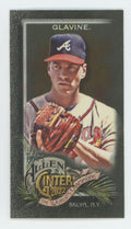 Tom Glavine 2022 Topps Allen & Ginter Mini Black #252 Atlanta Braves
