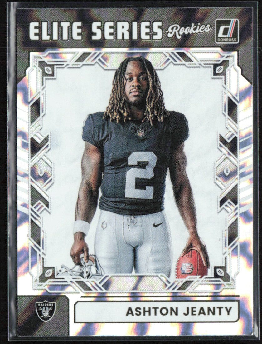 Ashton Jeanty 2025 Donruss Elite Series Rookies RC #ESR-AJY Las Vegas Raiders