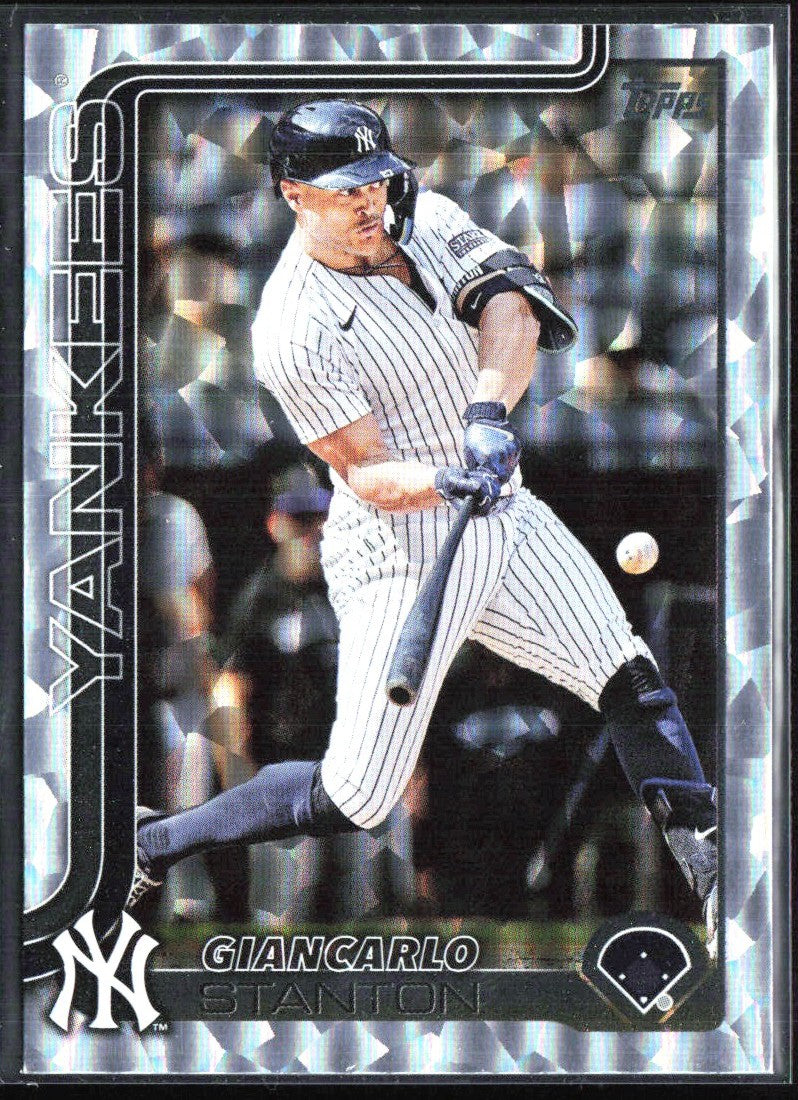 Giancarlo Stanton 2025 Topps Diamante Foil #262 New York Yankees