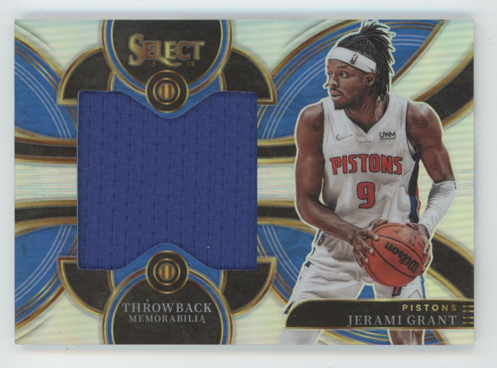 Jerami Grant 2023 Panini Select Throwback Memorabilia Jersey #TM-JG