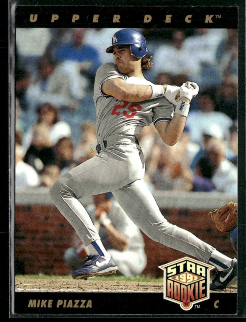 Mike Piazza 1993 Upper Deck RC #2 Los Angeles Dodgers