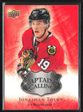 Jonathan Toews 2009 Upper Deck Captain's Calling #CC2 Chicago Blackhawks
