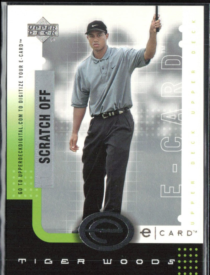 Tiger Woods 2001 Upper Deck e-Card #E-TW