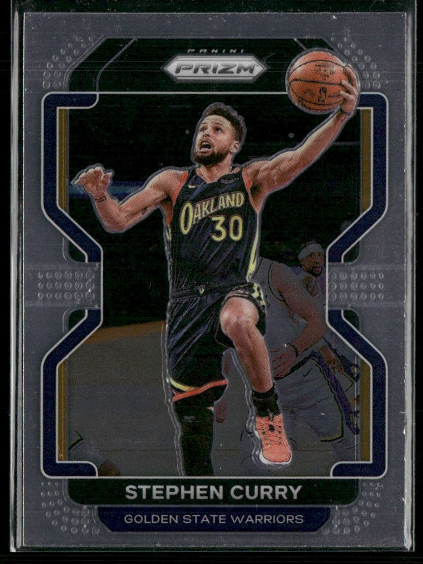 Stephen Curry 2021 Panini Prizm #154 Golden State Warriors
