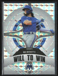 Bo Bichette 2022 Panini Mosaic Will to Win Mosaic Prizm #WW-4 Toronto Blue Jays