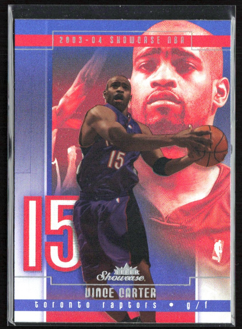 Vince Carter 2003 Fleer Showcase #87 Toronto Raptors