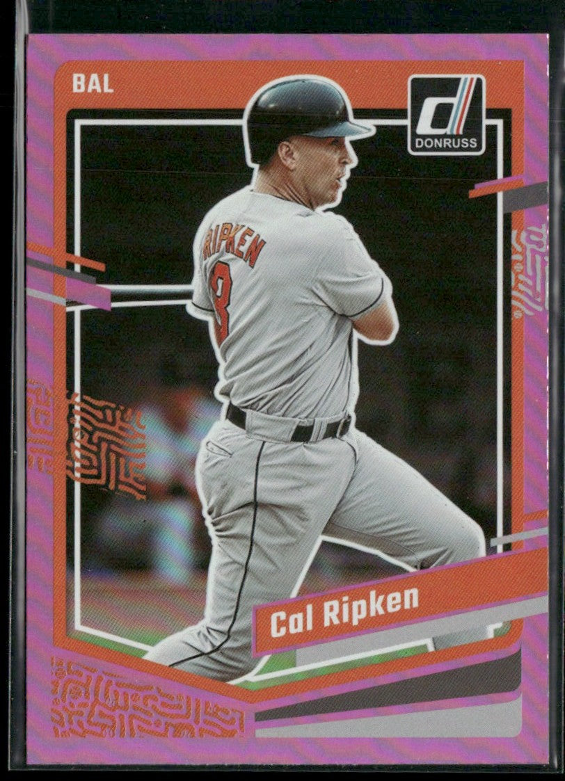 Cal Ripken 2023 Donruss Holo Pink #155 Baltimore Orioles