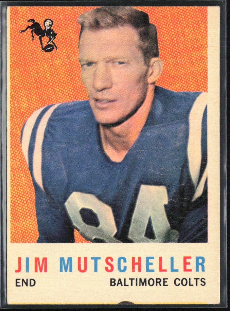 Jim Mutscheller 1959 Topps #89 Baltimore Colts