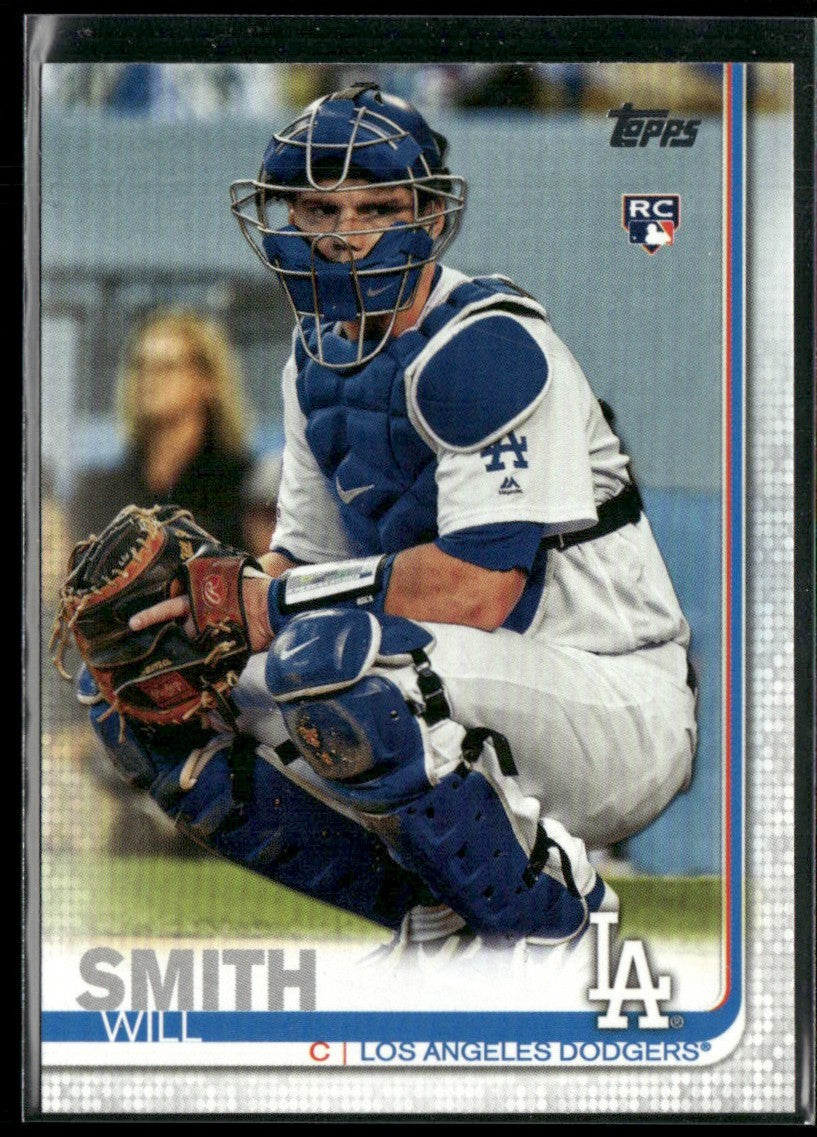 Will Smith 2019 Topps Update RC #US199 Los Angeles Dodgers