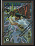 Jason Giambi 1996 Topps Finest #159 Oakland Athletics