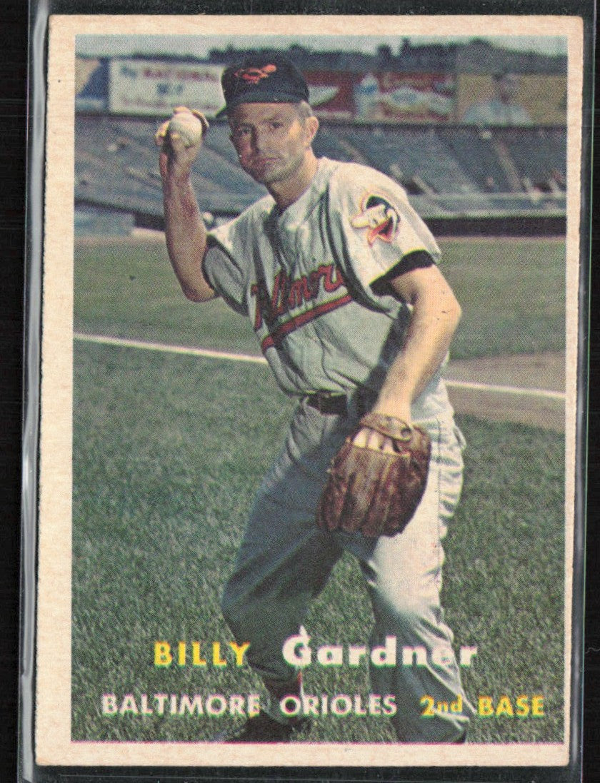 Billy Gardner 1957 Topps #17 Baltimore Orioles
