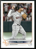 Jeremy Pena 2022 Topps Update RC #US276 Houston Astros