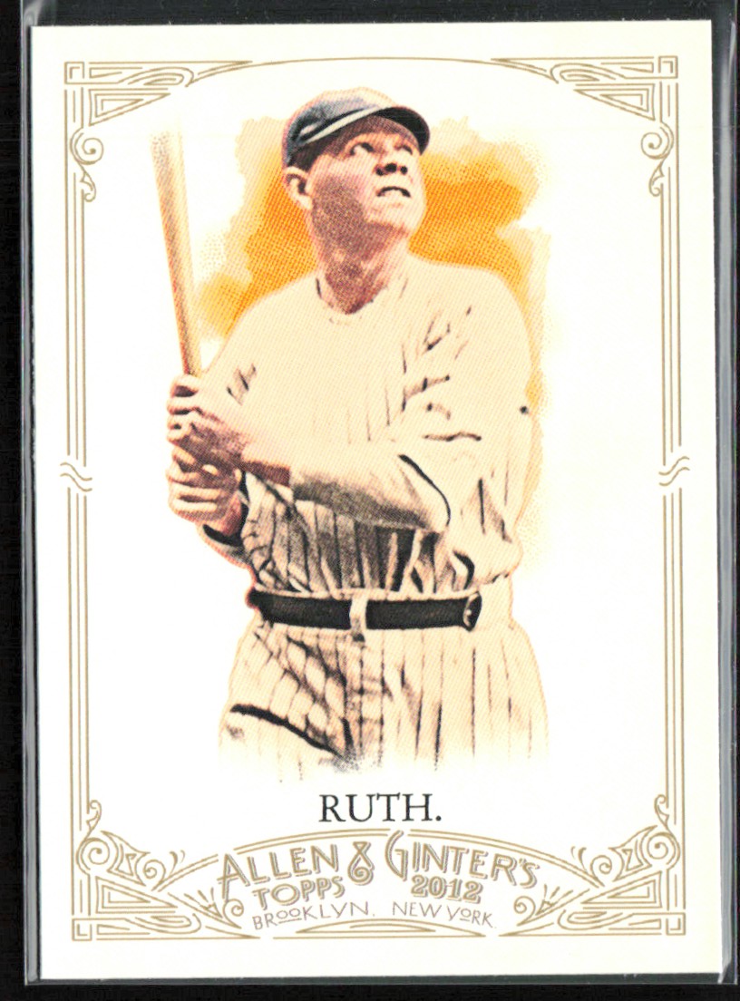 Babe Ruth 2012 Topps Allen & Ginter #176 New York Yankees