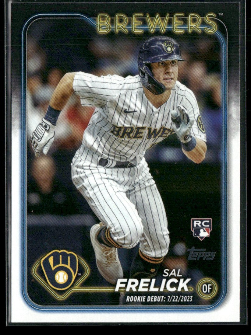 Sal Frelick 2024 Topps Update RC #US10 Milwaukee Brewers