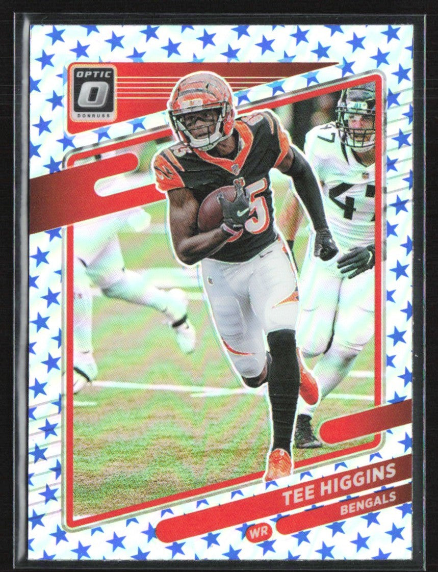 Tee Higgins 2021 Donruss Optic Stars #133 Cincinnati Bengals