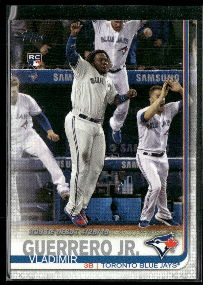 Vladimir Guerrero Jr. 2019 Topps Update RC #US62 Toronto Blue Jays