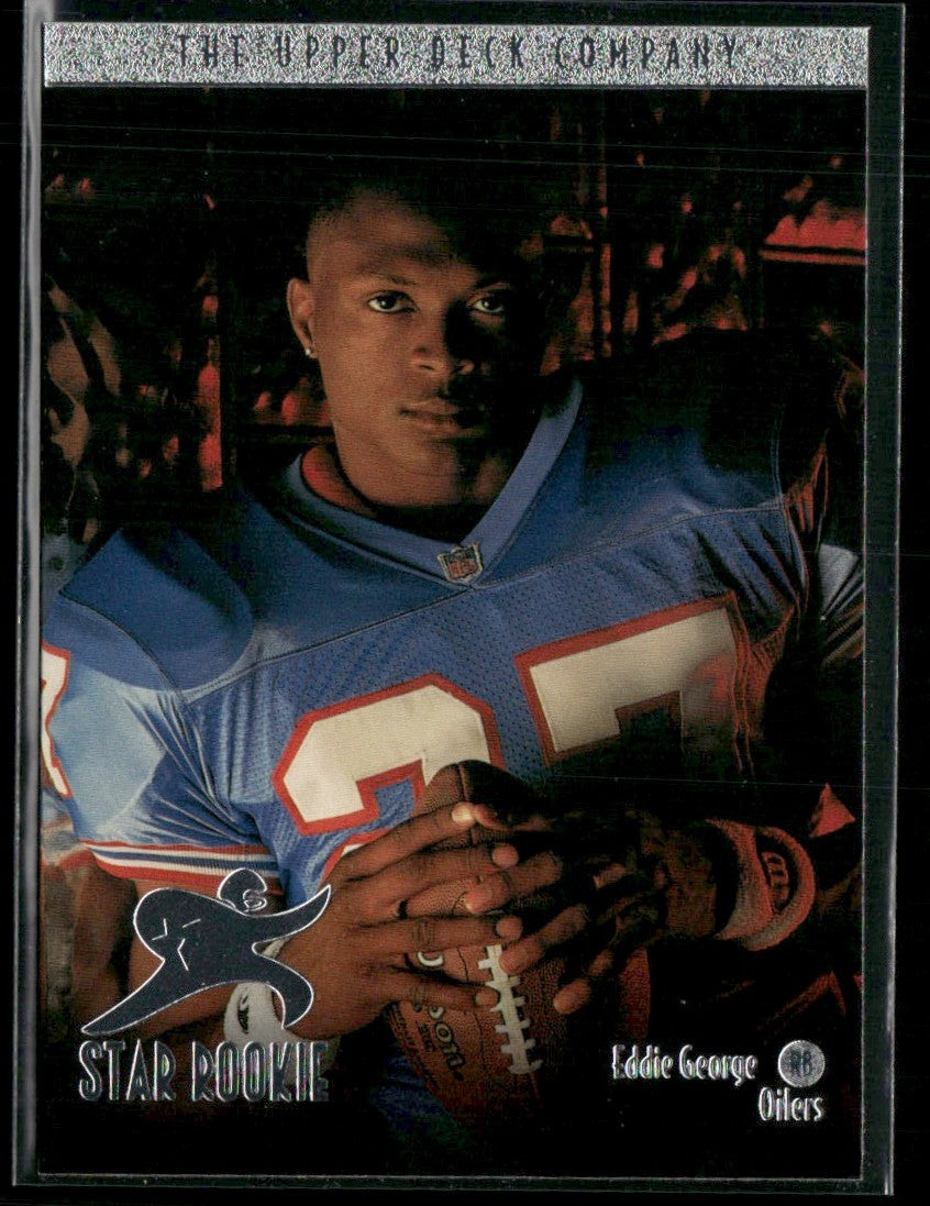 Eddie George 1996 Upper Deck Rookies RC #14 Houston Oilers