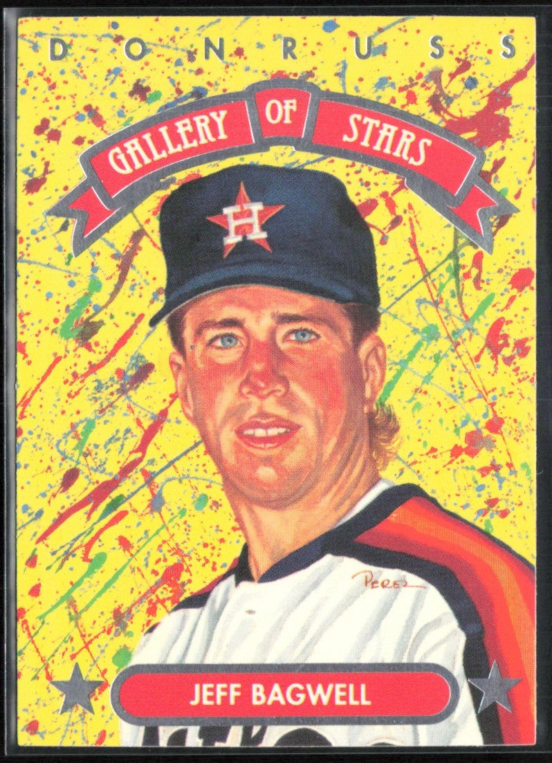 Jeff Bagwell 1992 Triple Play Donruss Gallery of Stars #GS-7 Houston Astros