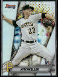 Mitch Keller 2019 Bowman's Best Refractor RC #44 Pittsburgh Pirates