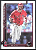 Mike Trout 2025 Topps Rainbow Foil #200 Los Angeles Angels
