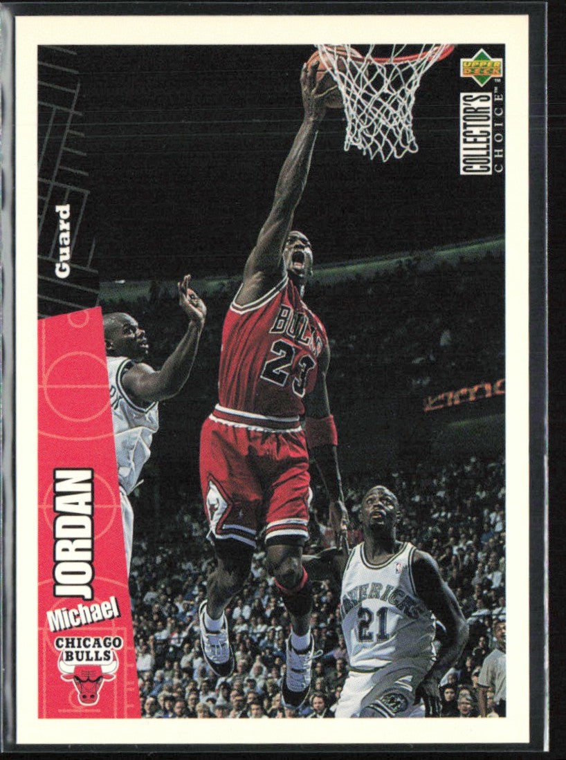 Michael Jordan 1996 Collector's Choice #CH3 Chicago Bulls