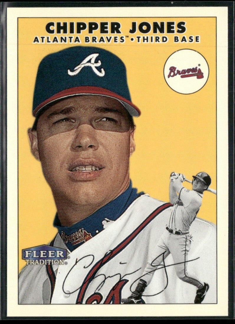 Chipper Jones 2000 Fleer Tradition Twizzlers #3 Atlanta Braves