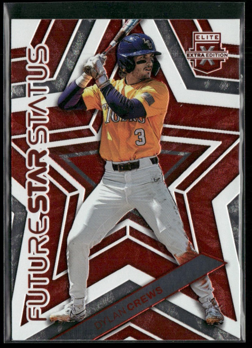 Dylan Crews 2023 Panini Elite Extra Edition Future Star Status #FS-18