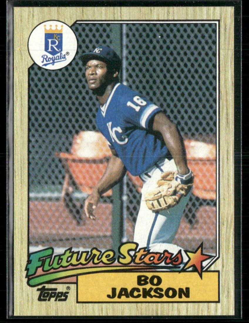 Bo Jackson 1987 Topps RC #170 Kansas City Royals
