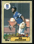 Bo Jackson 1987 Topps RC #170 Kansas City Royals