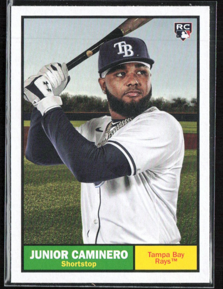 Junior Caminero 2024 Topps Archives RC #33 Tampa Bay Rays