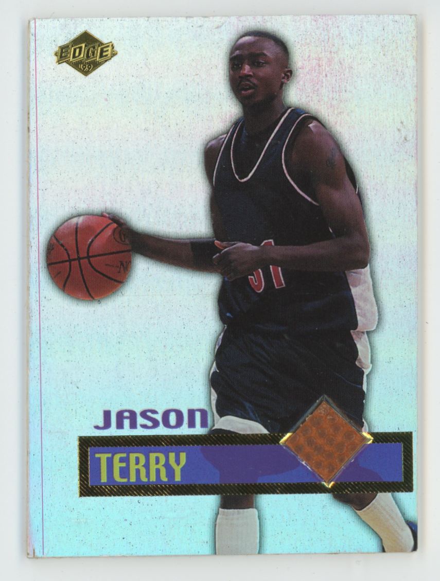 Jason Terry 1999 Collector's Edge Rookie Rage Gameball
