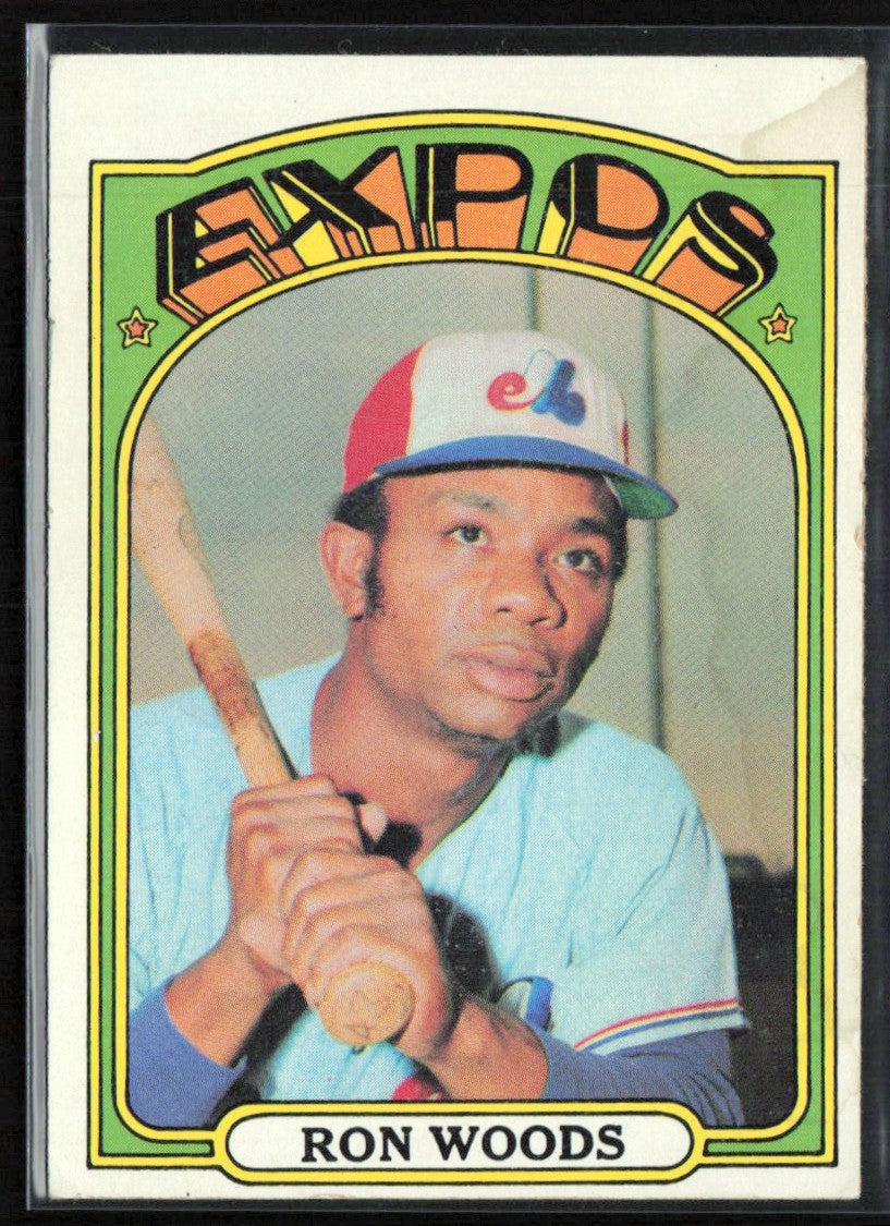 Ron Woods 1972 Topps #82 Montreal Expos