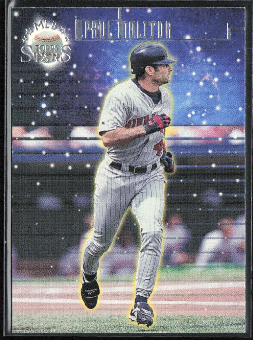 Paul Molitor 1998 Topps Stars Silver /4399 #123 Minnesota Twins