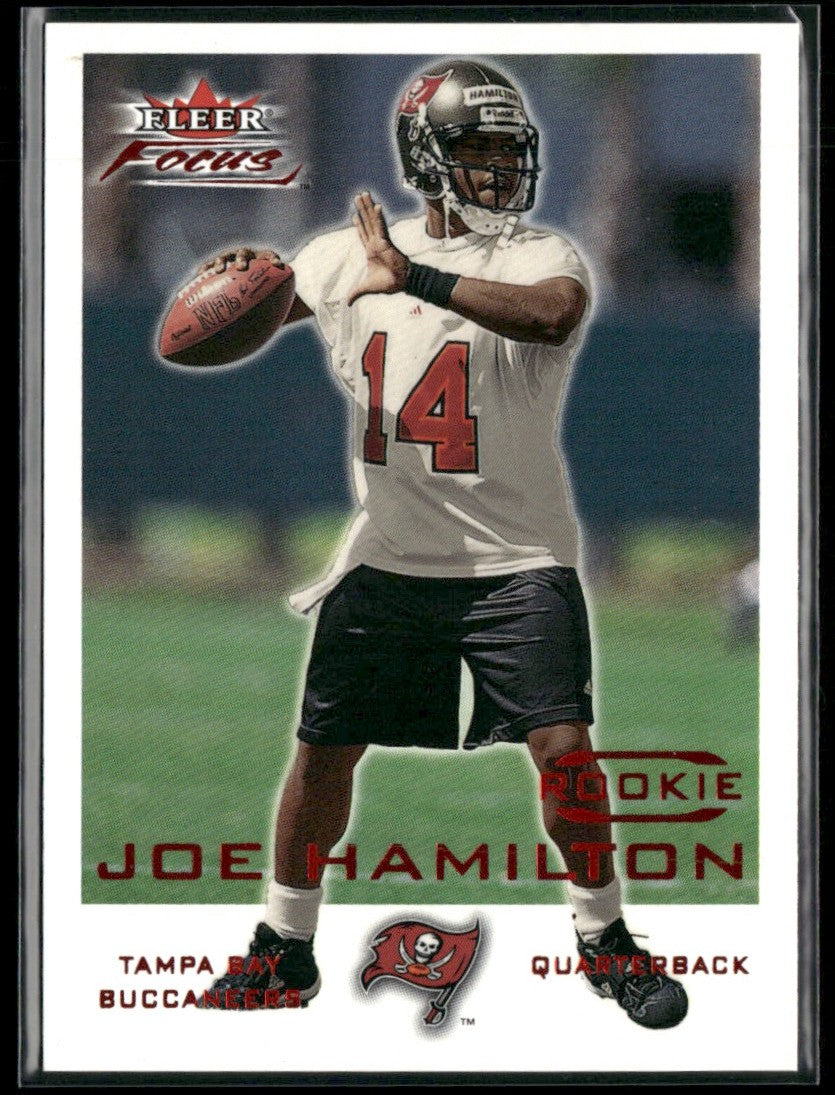 Joe Hamilton 2000 Fleer Focus RC /2999 #255 Tampa Bay Buccaneers