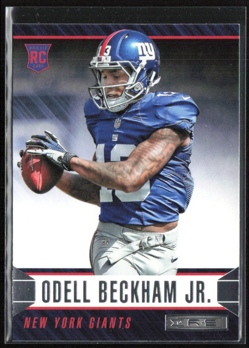 Odell Beckham Jr. 2014 Panini Rookies and Stars RC #176 New York Giants