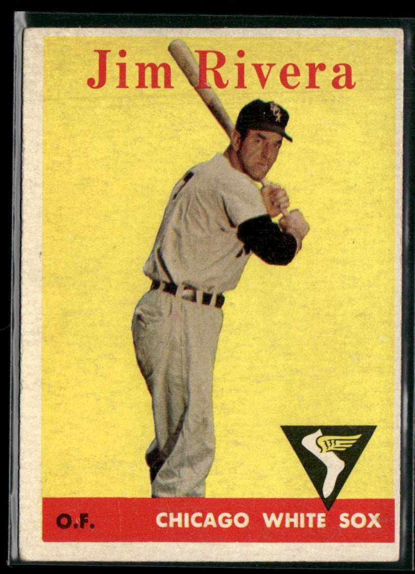Jim Rivera 1958 Topps #11 Chicago White Sox