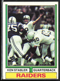 Ken Stabler 1974 Topps #451 Oakland Raiders