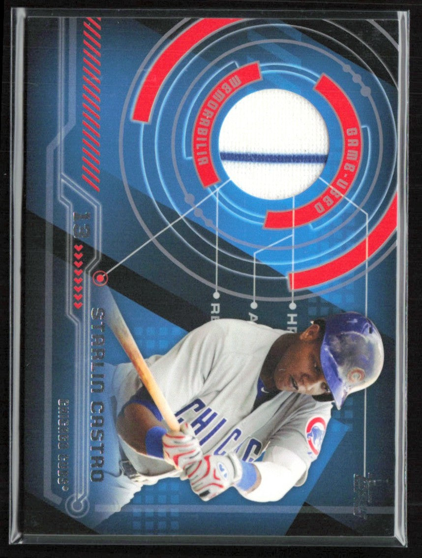 Starlin Castro 2014 Topps Trajectory Relics Jersey #TR-SC1 Chicago Cubs