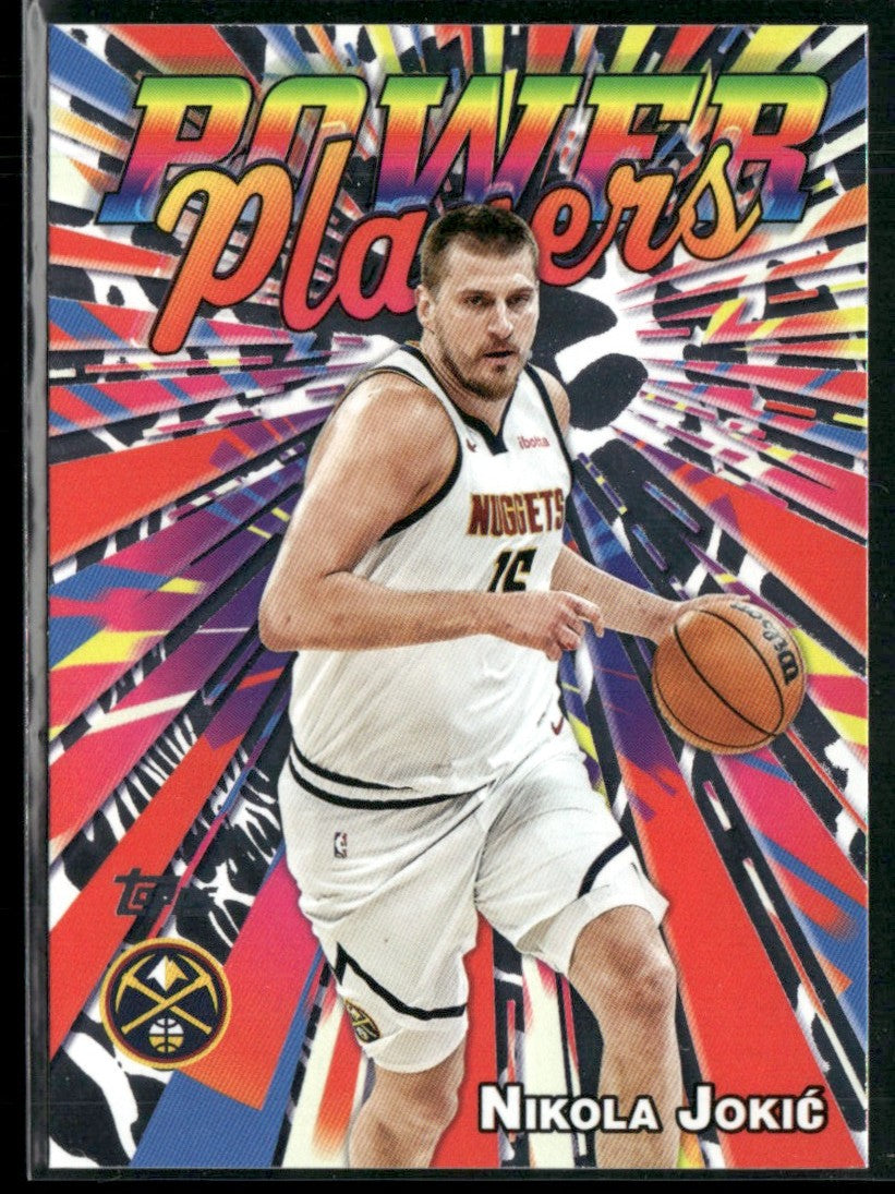 Nikola Jokic 2025 Topps Power Players #PP-12 Denver Nuggets