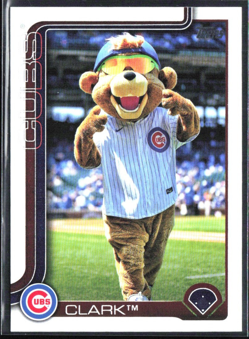 Clark 2025 Topps Mascots #M-5 Chicago Cubs