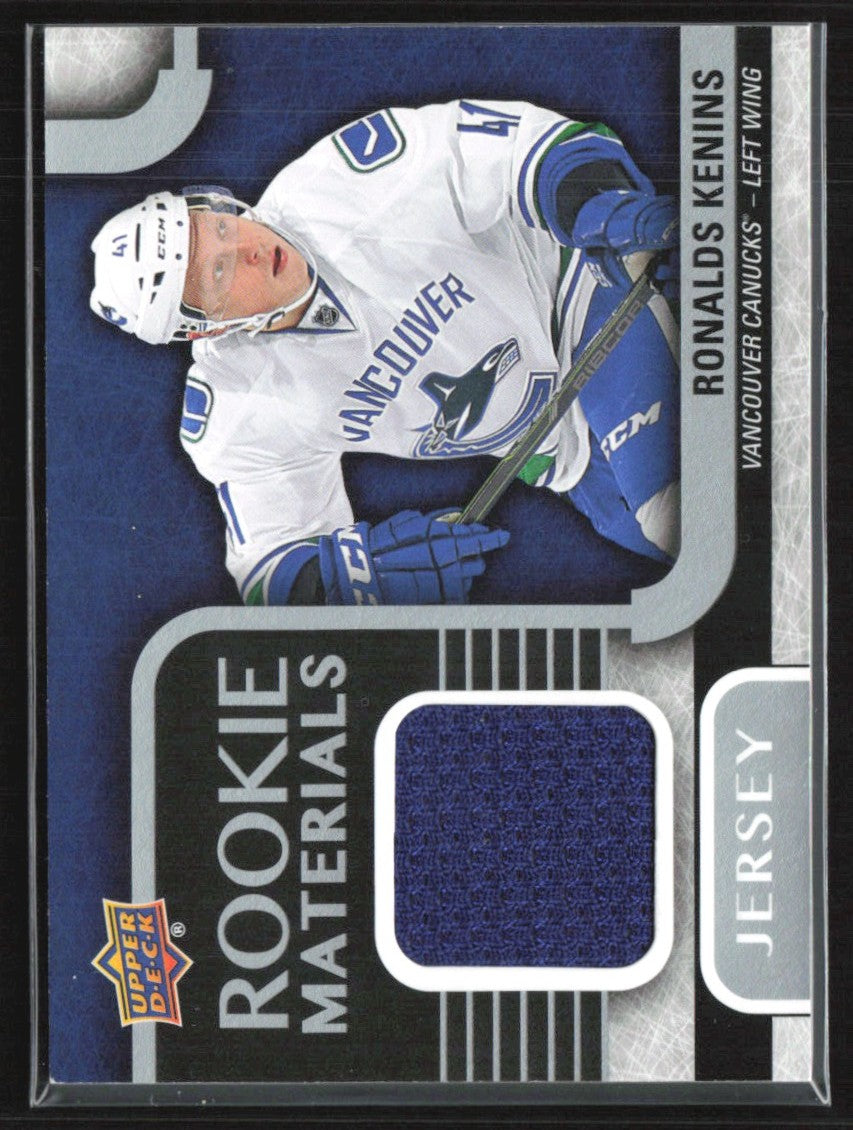 Ronalds Kenins 2015 Upper Deck Rookie Materials RC Jersey #RM-RK