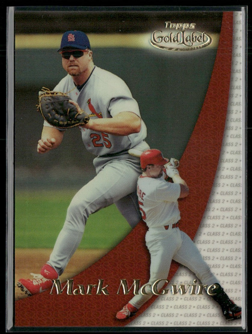 Mark McGwire 2000 Topps Gold Label Class 2 #25 St. Louis Cardinals