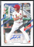 Justin Toerner 2021 Topps Pro Debut AUTO #PD-120 Springfield Cardinals