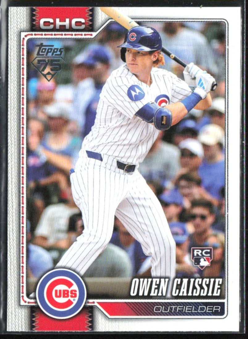 Owen Caissie 2026 Topps RC #233 Chicago Cubs