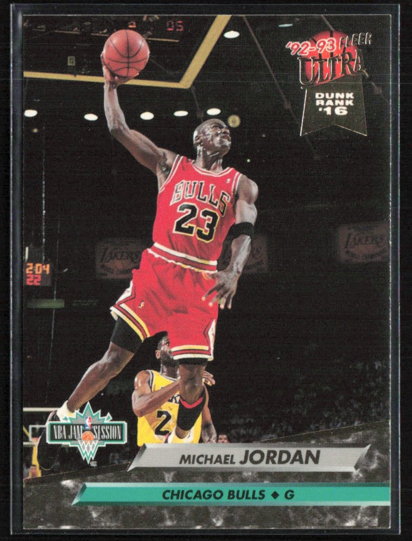 Michael Jordan 1992 Fleer Ultra #216 Chicago Bulls