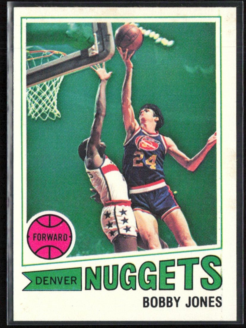 Bobby Jones 1977 Topps #118 Denver Nuggets