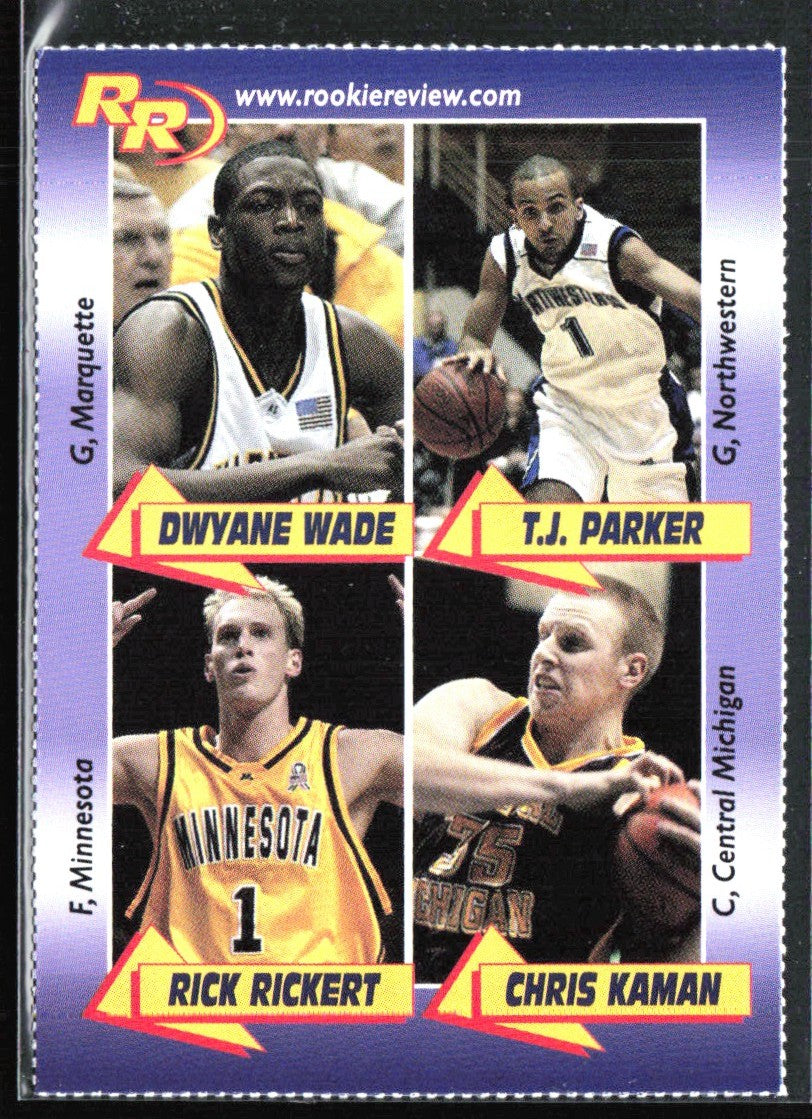 Dwyane Wade 2003 Rookie Review RC #49 Miami Heat